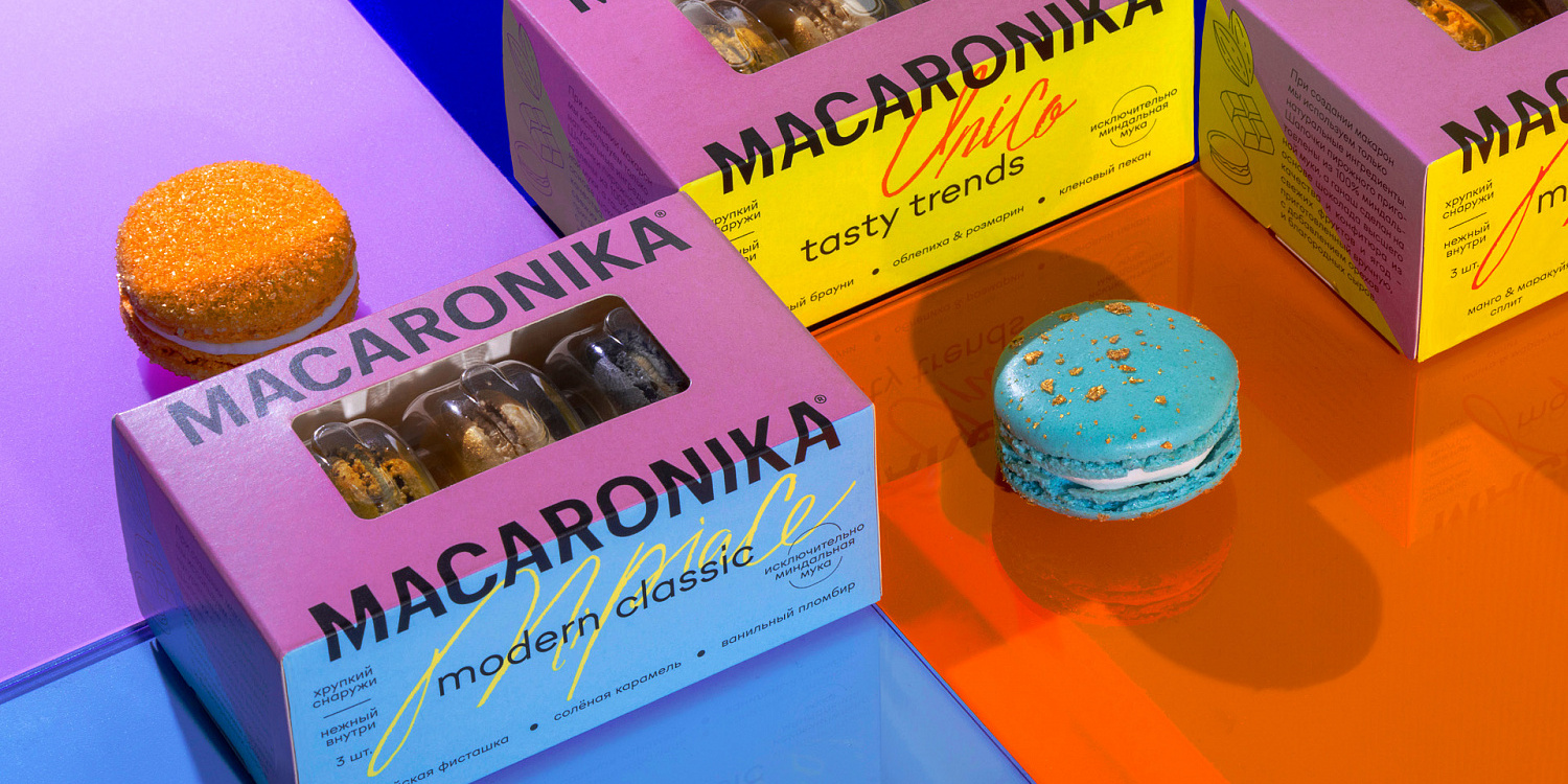 Макароника — это первая и единственная в России фабрика по производству настоящих десертов — макарон.