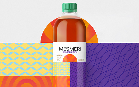 MESMERI: нейминг и визуальный стиль чеченского бренда холодного чая