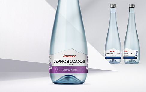 Серноводская: дизайн и форма упаковки бутилированной воды. Разработка дизайна упаковки