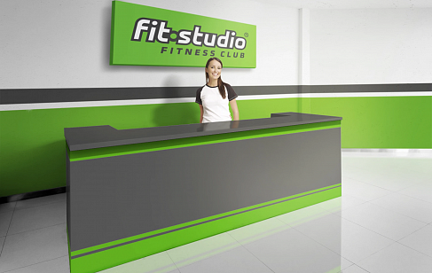 Fit Studio. Оформление пространств и навигация